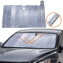 Katlanabilir UV koruma arabası ön pencere güneşlik
